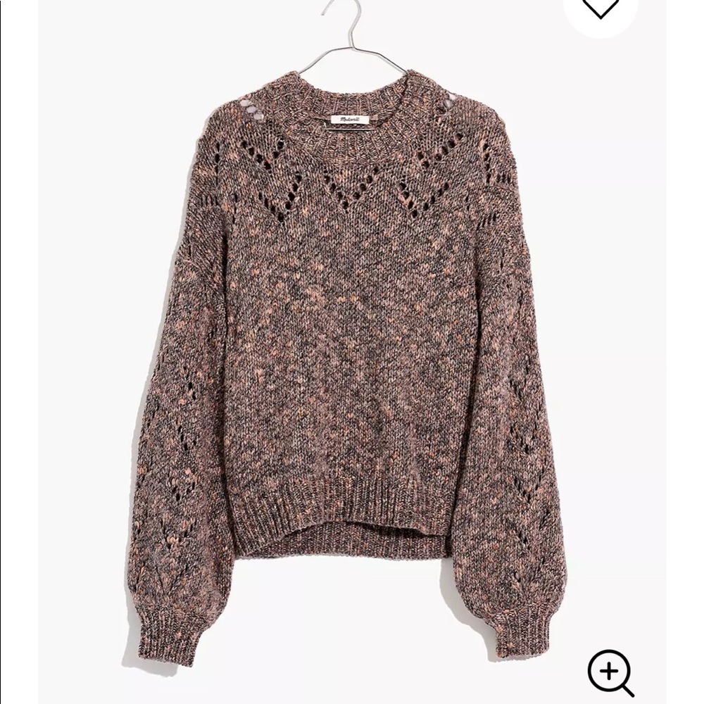 Bubble sweater from madewell.